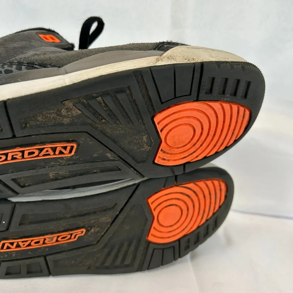 Jordan Air Jordan 3 Retro Fear Night Stadium Total Orange DM0966-080 Kids 1Y